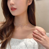 Thumbnail for Chic Heart Chain Necklace - ArtGalleryZen