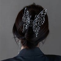 Thumbnail for Chic Hollow Butterfly Chignon Claw Clip Hair Clip - ArtGalleryZen