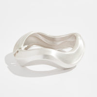 Thumbnail for Chic Irregular Curved Frosted Bangle Bracelet - ArtGalleryZen
