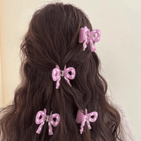 Thumbnail for Chic Knitting Wool Woven Ribbon Hair Clip - ArtGalleryZen