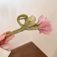 Thumbnail for Chic Lace Tulip Chignon Claw Clip Hair Clip - ArtGalleryZen
