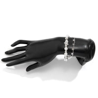 Thumbnail for Chic Layered Crystal Inlaid Star Pearl Chain Bracelet - ArtGalleryZen