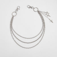 Thumbnail for Chic Layered Hollow Star Pendant Trouser Chain - ArtGalleryZen