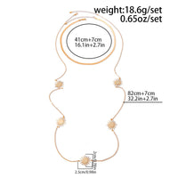 Thumbnail for Chic Layered Sun Charm Long Chain Necklace Set - ArtGalleryZen