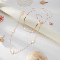 Thumbnail for Chic Layered Sun Charm Long Chain Necklace Set - ArtGalleryZen