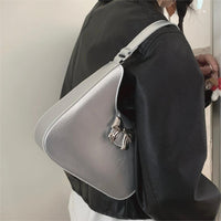 Thumbnail for Chic Metallic Bowknot Leather Shoulder Crossbody Bag - ArtGalleryZen