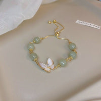 Thumbnail for Chic Opal Healing Stone Butterfly Bracelet - ArtGalleryZen