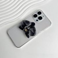 Thumbnail for Chic Orchid Flower Acrylic Foldable Phone Grip Phone Stand - ArtGalleryZen