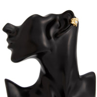 Thumbnail for Chic Pearl Inlaid Pleated Ear Wrap Earring - ArtGalleryZen