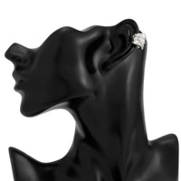 Thumbnail for Chic Pearl Inlaid Pleated Ear Wrap Earring - ArtGalleryZen