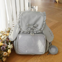 Thumbnail for Chic Rabbit Ears Transparent Display Backpack Bag - ArtGalleryZen