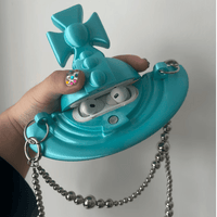 Thumbnail for Chic Saturn Planet 3D Printed AirPods Earphone Case - ArtGalleryZen