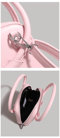 Thumbnail for Chic Shoulder Crossbody Bowknot Leather Bag - ArtGalleryZen