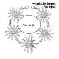 Thumbnail for Chic Silver Plated Sun Bag Chain - ArtGalleryZen