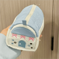 Thumbnail for Chic Star Bowknot House Embroidered Pencil Case Storage Bag - ArtGalleryZen