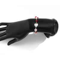 Thumbnail for Chic Star Heart Pearl Crystal Chain Bracelet - ArtGalleryZen