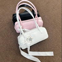 Thumbnail for Chic Sweet Star Ribbon Bowknot Leather Shoulder Bag - ArtGalleryZen