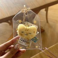Thumbnail for Chic Transparent Amulet Kpop Keychain Photocard Holder - ArtGalleryZen