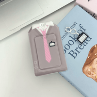 Thumbnail for Chic Uniform Kpop Keychain Photocard Holder - ArtGalleryZen