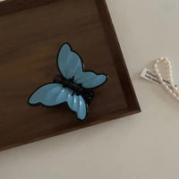 Thumbnail for Chic Vintage Textured Butterfly Hair Claw Clip - ArtGalleryZen