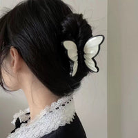 Thumbnail for Chic Vintage Textured Butterfly Hair Claw Clip - ArtGalleryZen
