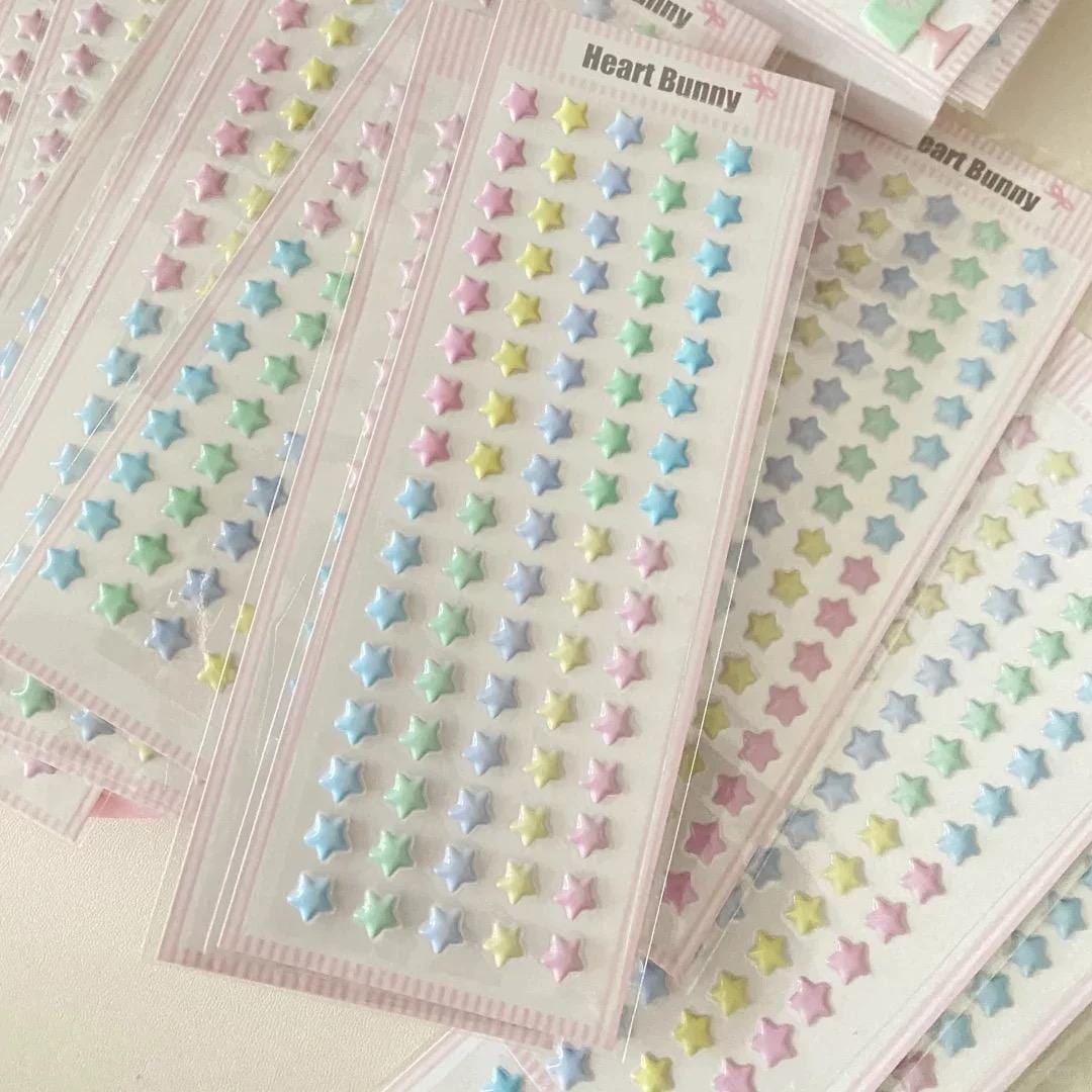 Colorful Star 3D DIY Decoration Stickers - ArtGalleryZen