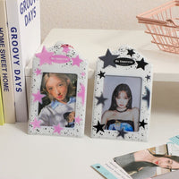 Thumbnail for Colorful Star Kpop Keychain Photocard Holder - ArtGalleryZen