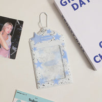 Thumbnail for Colorful Star Kpop Keychain Photocard Holder - ArtGalleryZen