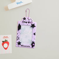 Thumbnail for Colorful Star Kpop Keychain Photocard Holder - ArtGalleryZen