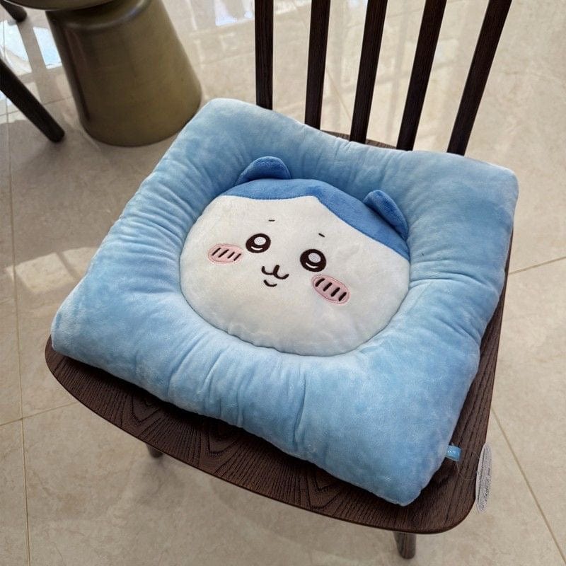 Cute Chiikawa Usagi Hachiware Flower Plush Cushion - ArtGalleryZen