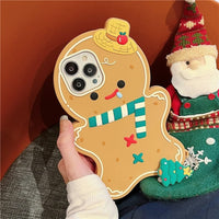 Thumbnail for Cute Gingerbread Man iPhone Case - ArtGalleryZen