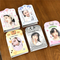 Thumbnail for Cute Kitten Tiger Panda Kpop 3 Inch Mini Photocard Album - ArtGalleryZen
