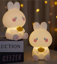 Thumbnail for Cute Lucky Rabbit Night Light - ArtGalleryZen