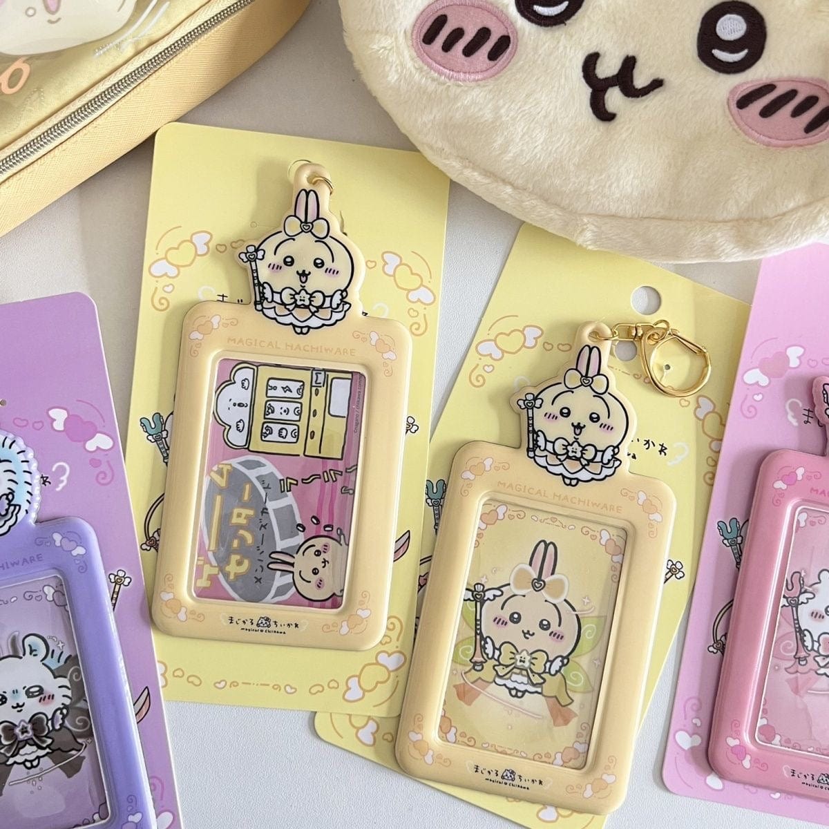 Cute Magical Chiikawa Kpop Keychain Photocard Holder - ArtGalleryZen