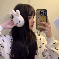 Thumbnail for Cute Miffy Winter Warm Plush Ear Muffs - ArtGalleryZen