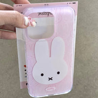 Thumbnail for Cute Pink Miffy iPhone Case - ArtGalleryZen