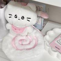 Thumbnail for Cute Plush Narutomaki Square Plush Coaster - ArtGalleryZen