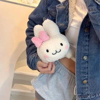 Thumbnail for Cute Plush Rabbit Car Tissue Holder Tissue Bag - ArtGalleryZen