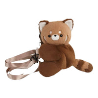 Thumbnail for Cute Plush Raccoon Panda Crossbody Bag Backpack - ArtGalleryZen