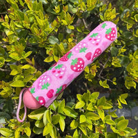 Thumbnail for Cute Strawberry Folding Umbrella - ArtGalleryZen