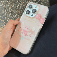Thumbnail for Cute Sugarbunnies 3D Bowknot iPhone Case - ArtGalleryZen