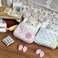 Thumbnail for Cute Sylvanian Families Mini Doll Sleeping Bag - ArtGalleryZen