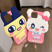 Thumbnail for Cute Tamagotchi Silicone iPhone Case - ArtGalleryZen