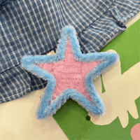 Thumbnail for Cute Y2K Plush Star Hair Clip - ArtGalleryZen