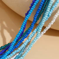 Thumbnail for Dainty Boho 8 Pieces Crystal Seed Beaded Belly Chain Set - ArtGalleryZen