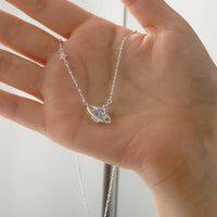 Thumbnail for Dainty Crystal Celestial Planet Star Pendant Necklace - ArtGalleryZen