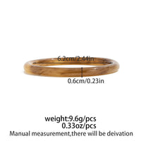 Thumbnail for Dainty Gradient Resin Bangle Bracelet Set - ArtGalleryZen