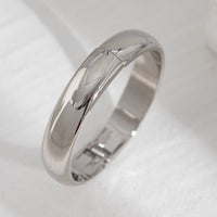 Thumbnail for Delicate Gold Silver Plated Glossy Bangle Bracelet - ArtGalleryZen