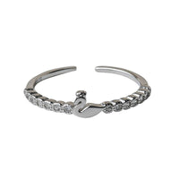 Thumbnail for Delicate S925 Silver Swan Open Ring - ArtGalleryZen