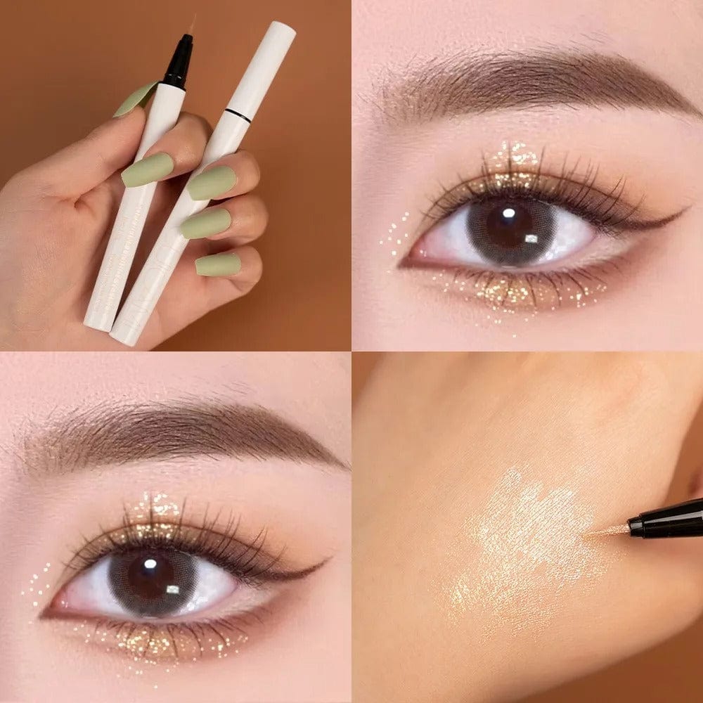 Diamond Powder Waterproof Slender Liquid Eyeliner - ArtGalleryZen